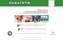 Tablet Screenshot of durathon.net